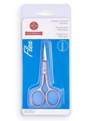 Tesoura de Unha BC-326 Flex Reta Mundial - comprar online
