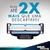 Carga Para Aparelho De Barbear Gillette Mach3 2 Unidades Regular