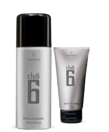 Kit Club 6 com Balm e Espuma de Barbear - comprar online