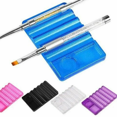 Bandeja Apoio Suporte Pincel Unha Manicure Acrílico MEY-63070 - comprar online