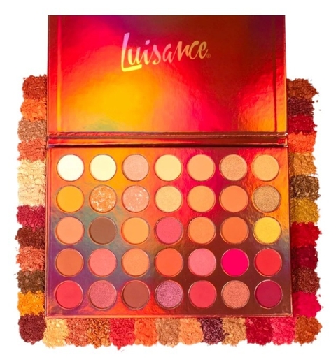 Paleta de Sombras Heat Pro Luisance 35 cores - comprar online