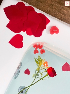 Petalas de rosas perfumadas