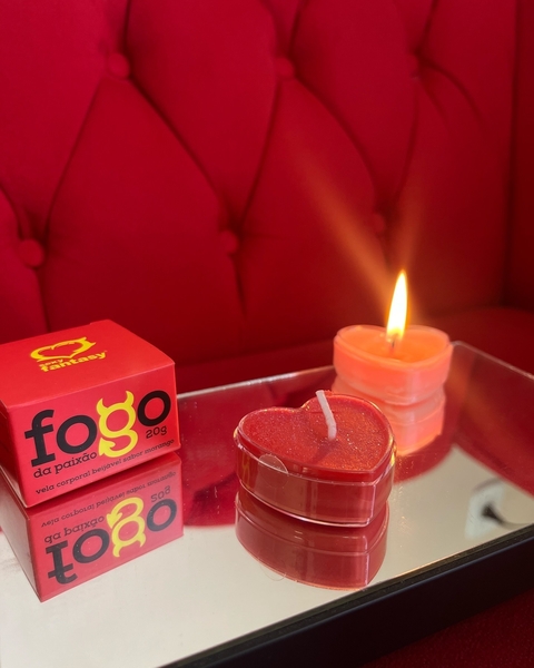 VELA BEIJÁVEL FOGO DA PAIXÃ