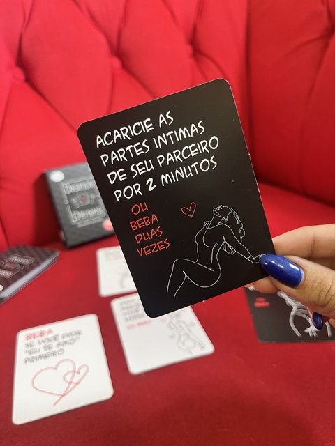 Jogo desejos e drinks