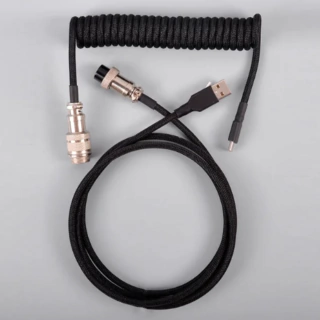 Cabo Enrolado Coiled Usb Tipo-C P/ Teclado na internet