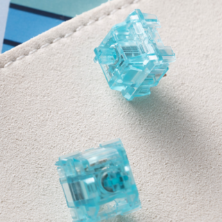 Switch Linear Akko Crystal Blue para Teclado Mecânico, Kit com 45 Peças - Chiarato Info. - O mundo de Periféricos Gamer