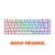 Teclado Gamer Mecânico Akko sem Fio 3068B Plus White, ABNT2 - comprar online