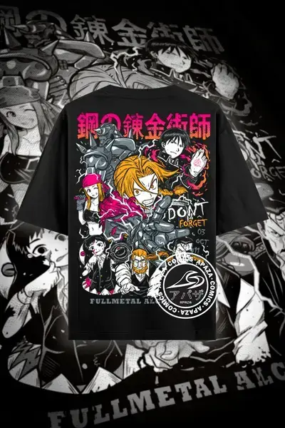 Oversized Fullmetal Alchemist - Comprar em Apaza