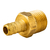 Adaptador para Gás em Latão Padrão 3/8'' BM x 1/2'' NPT na internet