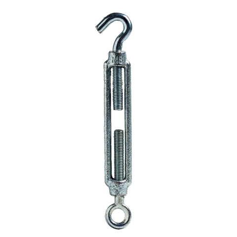 Esticador de Cabo de Aço 5/16'' - M8 Gancho e Olhal