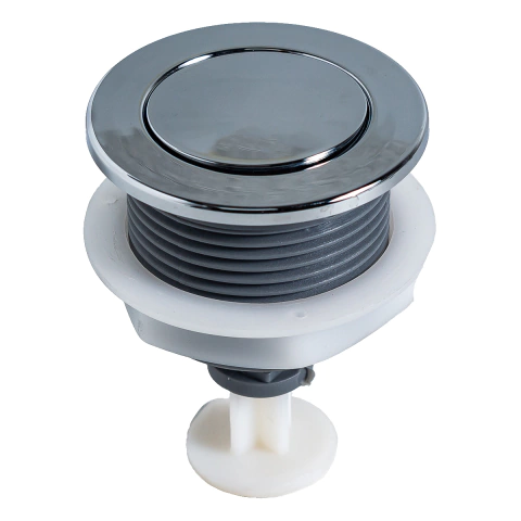 Botão Acionador Superior Cromado para Caixa Acoplada MB Astra