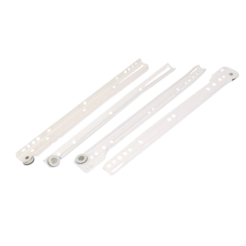 Corrediça para Gaveta 30cm Branca com 2 Unidades