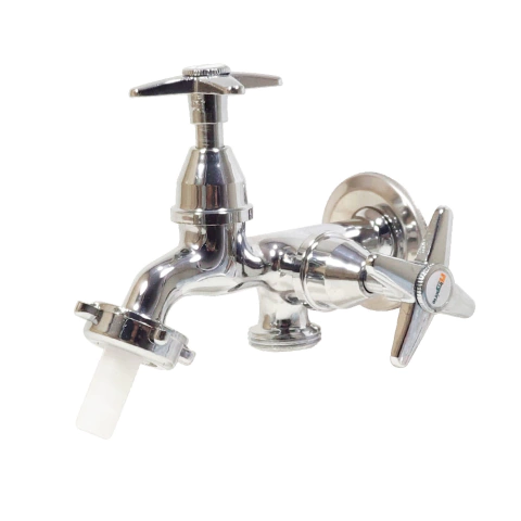 Torneira 1428 de Parede com Saída para Máquina de Lavar 0489 Império