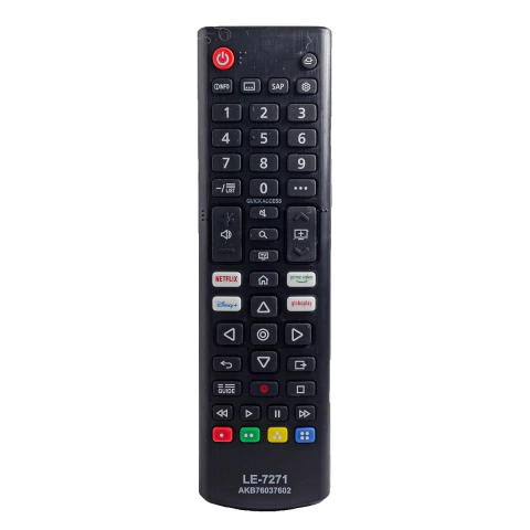 Controle Compatível com TV LG com Botão Netflix/Prime Video/Disney+/Globoplay LE-7271