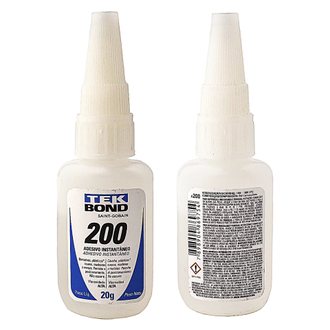 Cola Instantânea 200 Alta Viscosidade 20g Tekbond