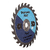 Disco Serra para Madeira 7.1/4" 185 x 20mm 24 Dentes Diamante Azul na internet