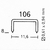 Grampo Reto 106/8 8 x 11,6mm com 2500 Peças Rocama - Mr. Home