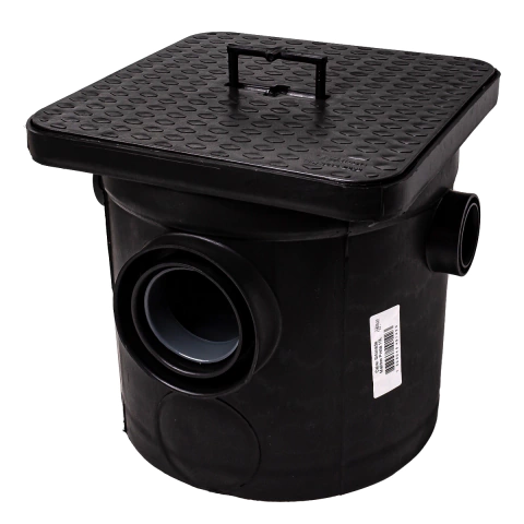 Caixa Sifonada para Esgoto 10L 28 x 28 x 26cm Mallton