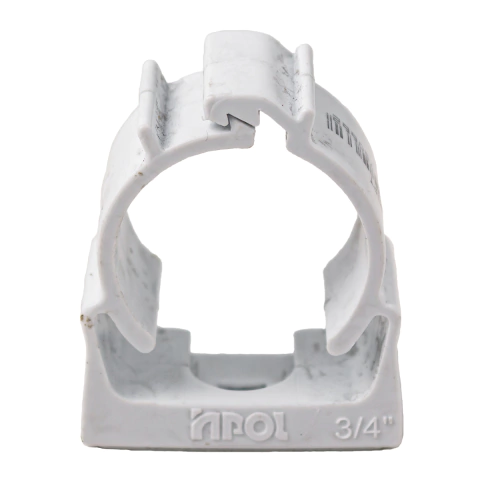 Abraçadeira para Eletroduto PVC 3/4" Kript - Branco