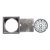 Ralo Oculto de Inox 10 x 10 Quadrado Mozaik Metais - Mr. Home