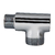 Junção Tê 1/2" com Saída Lateral de 3/4" para Máquina de Lavar em Metal Cromado Império Metais