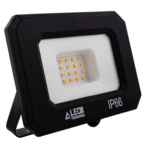 Refletor LED Bivolt IP66 50W 3000K Triângulo