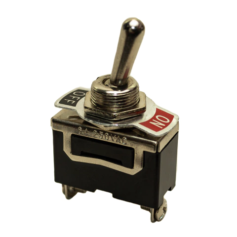 Chave Alavanca On/Off 2 Pólos 6A/10A 125/250V Grande