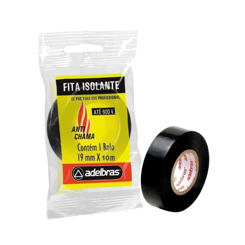 Fita Isolante 19mm x 10m Antichama Adelbras