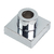 Canopla para Registro de PVC Cromado 1/2" a 3/4" Quadrado 6969 Império