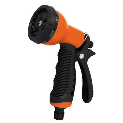 Esguicho para Mangueira Tipo Revólver em PVC com 7 Funções Famastil