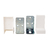 Cantoneira com Capa Branca 25 x 50mm com 2 Unidades - Mr. Home