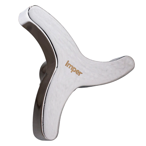 Volante C-36 Cruzeta em Metal Cromado Império