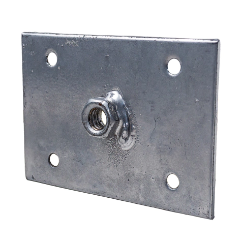 Chapa de Suporte para Pé Palito com Rosca de 5/16"