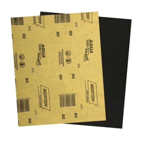 Kit com 10 Lixas D'Água 80 T223 Norton