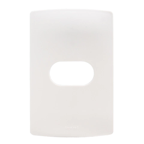 Nereya Placa 2x4 para 1 Módulo Horizontal 663210 Pial