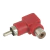 Adaptador RCA Fêmea x RCA Macho 90º MXT