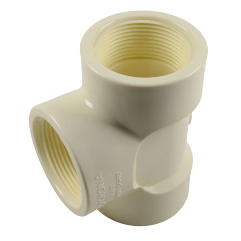 Tê 1.1/2" Roscável em PVC Krona