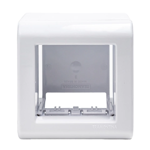 Lizflex Caixa para 2 Módulos 57303/002 Tramontina - Branco