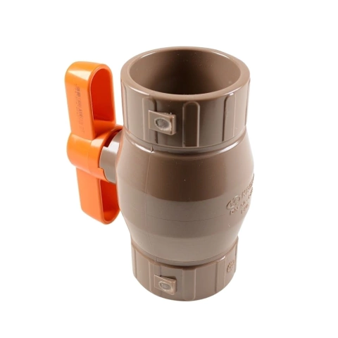 Registro de Esfera Soldável 50mm em PVC Krona