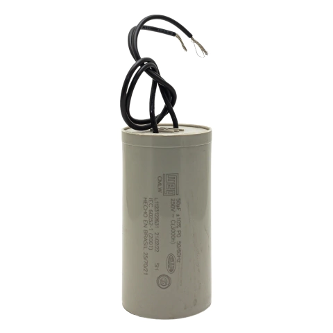 Capacitor 50uF 250V com 2 Fios
