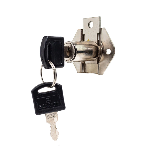 Fechadura para Gaveta e Móveis Longa 31mm Soprano