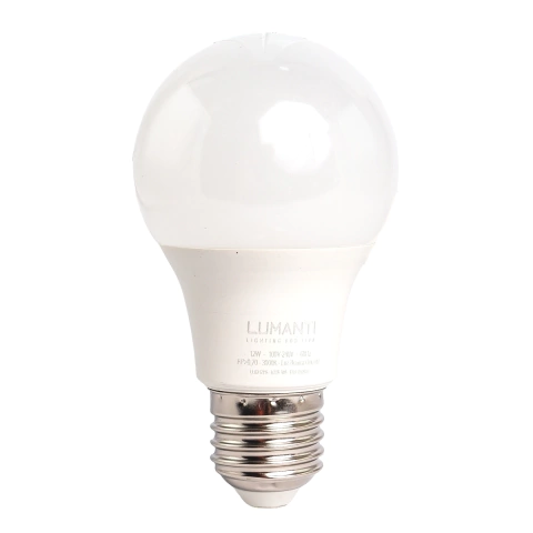 Lâmpada Led 12W Bulbo A60 3000K Bivolt Lumanti