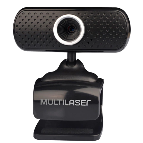 Webcam com Microfone Plug & Play USB 480p WC051 Multilaser