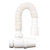 Sifão Tubo Extensível Universal com Copo 74cm 7167 Censi - Branco