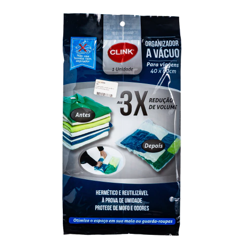 Organizador a Vácuo 40 x 60cm CK4755 Clink