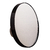 Espelho para Maquiagem Redondo 8cm 10x CB2158 Platina
