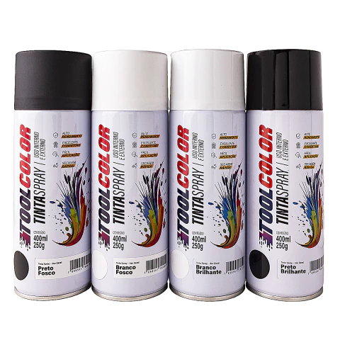 Tinta Spray 400mL 250g Toolcolor