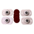 Rodinhas Adesivas 25Kg com 4 Unidades CK5489 Clink