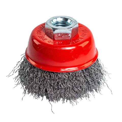 Escova de Aço com Copo para Esmerilhadeira/Furadeira 63mm 4335 Lotus