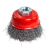 Escova de Aço com Copo para Esmerilhadeira/Furadeira 63mm 4335 Lotus